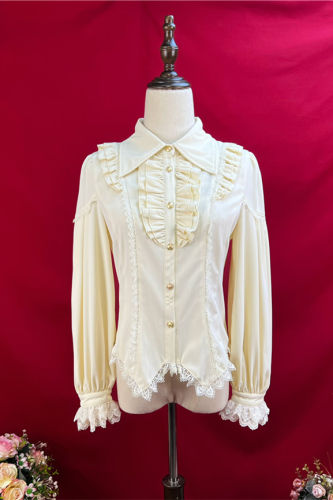 The Banquet Long Sleeves Vintage Lolita Blouse