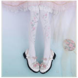 Yidhra Fragrant Peach Blossom Lolita Tights