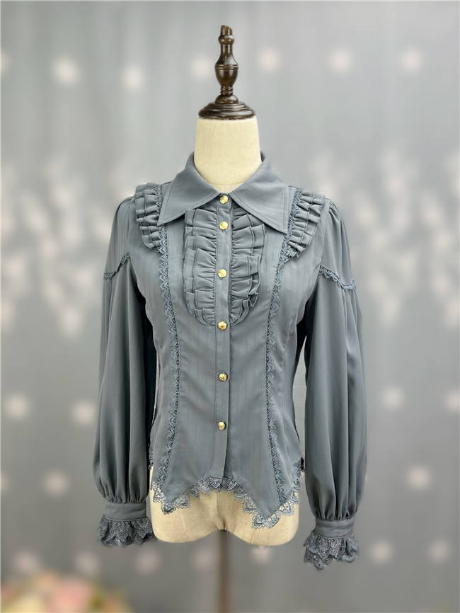 The Banquet Long Sleeves Vintage Lolita Blouse