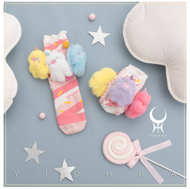 Yidhra Secret Garden Lolita Short Socks