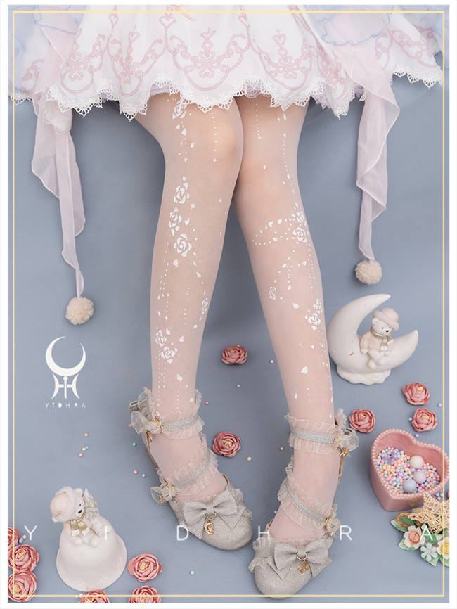 Yidhra Star and Rose Lolita Tights