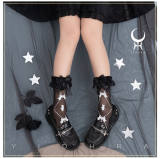 Yidhra Bear and Rabbit Lolita Short Socks