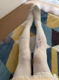 Yidhra Lolita Wisteria Velvet Lolita Tights