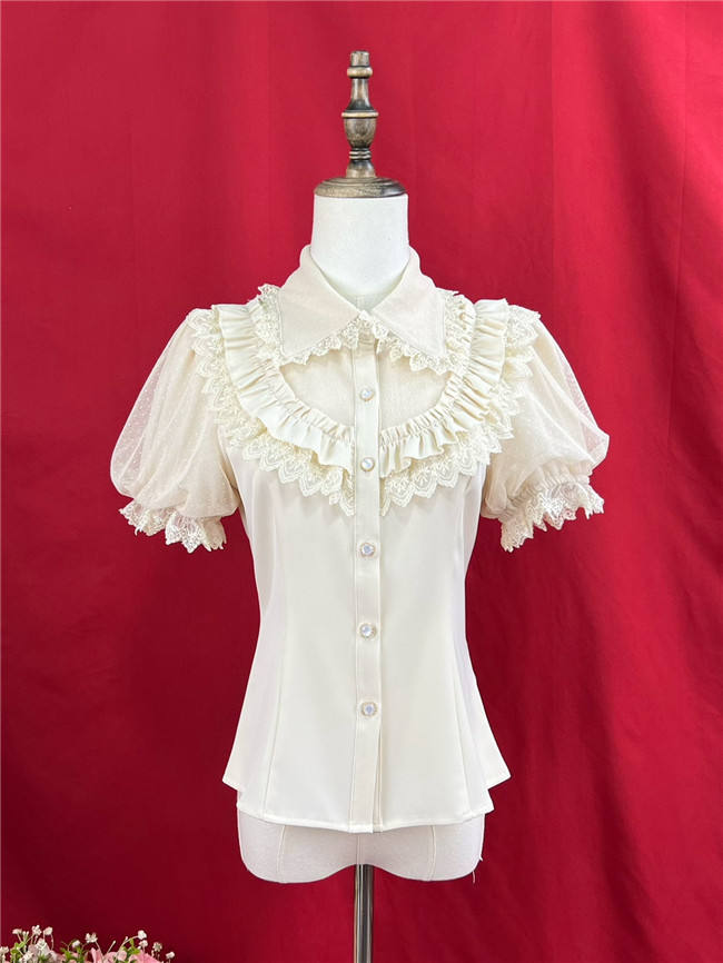 Four Season Detachable Sleeves Lolita Boluse
