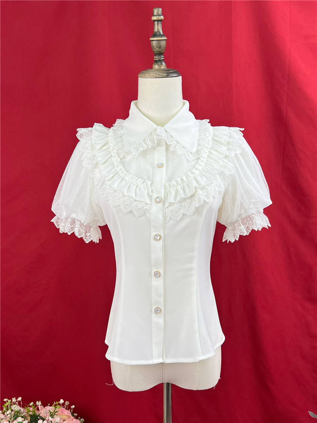 Four Season Detachable Sleeves Lolita Boluse
