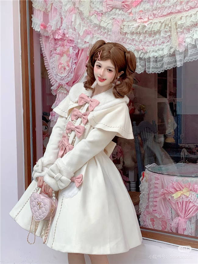 Sakurahime Cookie Lolita Cape Coat