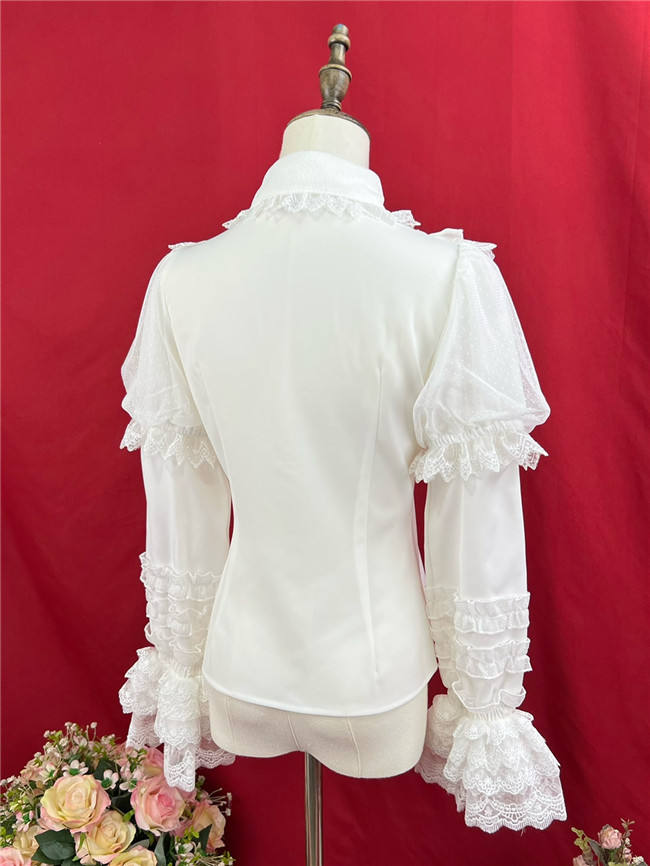 Four Season Detachable Sleeves Lolita Boluse