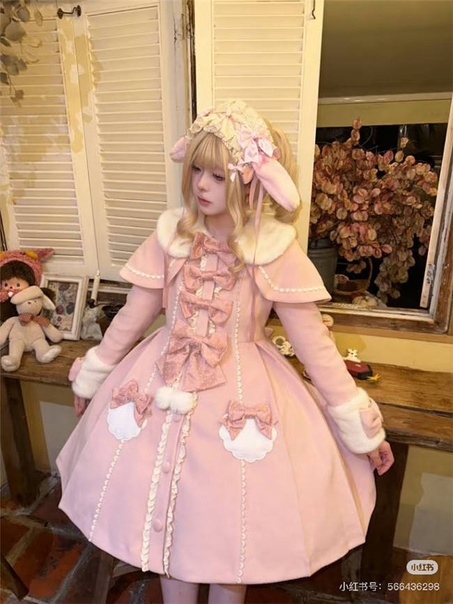 Sakurahime Cookie Lolita Cape Coat