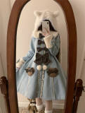 Sakura Hime Cookie Lolita Cape Coat