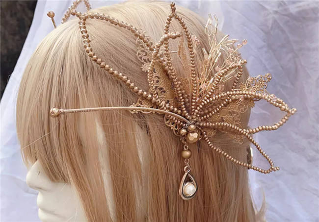 LingXi Lolita Rose in Time Lolita Accessories