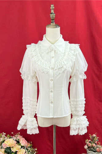 Four Season Detachable Sleeves Lolita Boluse
