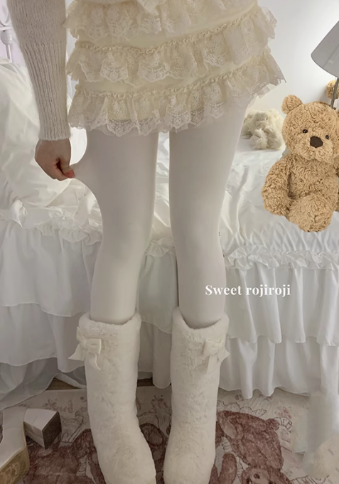 Roji Winter Thick Leggings Lolita Tights