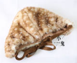 Sweet Ear Warmer Elk Pattern Lolita Hat