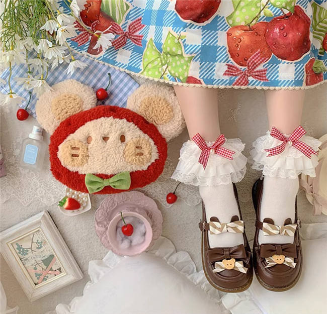 DRDR Cute Strawberry Mouse Lolita Bag