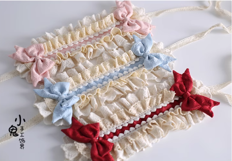 Sweet Lace Bowknots Classic Lolita Headband