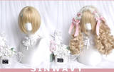 Doughnut Blonde Curly Lolita Wig