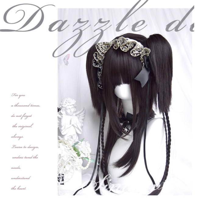 Dazzle Dance Black Lolita Wig