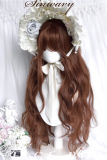 Vintage Roll Long Wavy Lolita Wig 80cm