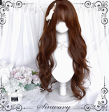 Vintage Roll Long Wavy Lolita Wig 80cm