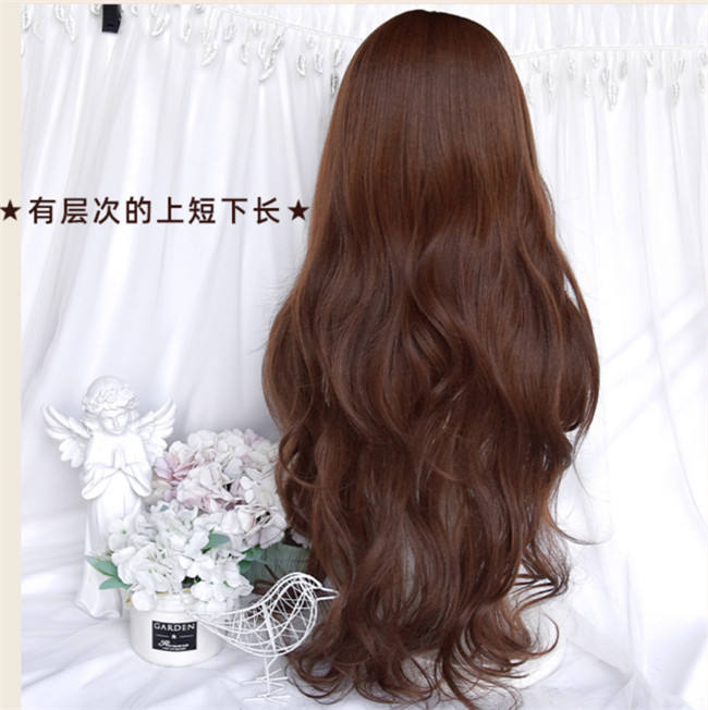 Vintage Roll Long Wavy Lolita Wig 80cm