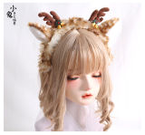Elk Pattern Christmas Lolita Headband