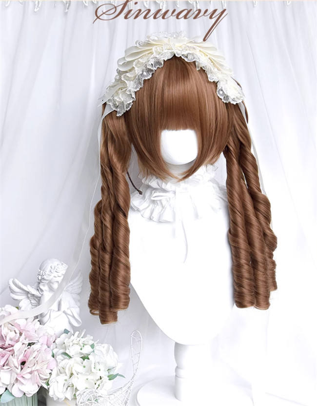 Light Fairy Tale Golden Brown Lolita Wig