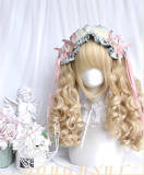 Doughnut Blonde Curly Lolita Wig