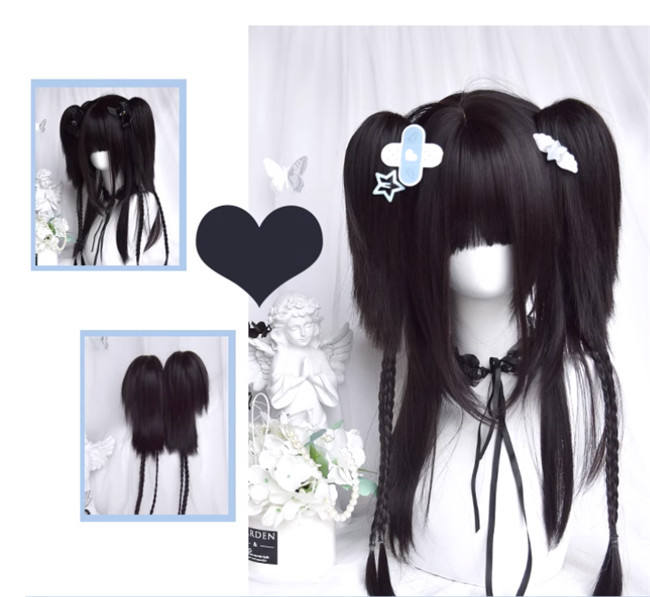 Dazzle Dance Black Lolita Wig
