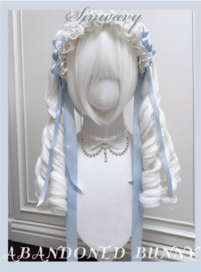 Abandoned Bunny Cream White Gothic Lolita Wig