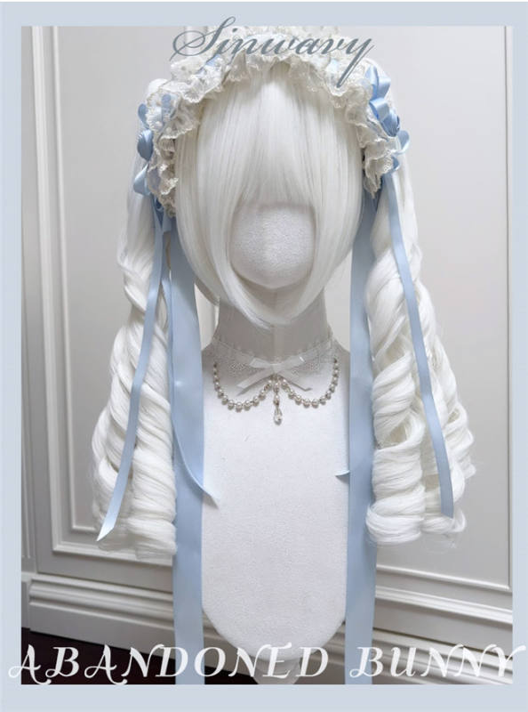 Abandoned Bunny Cream White Gothic Lolita Wig