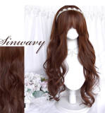 Vintage Roll Long Wavy Lolita Wig 80cm