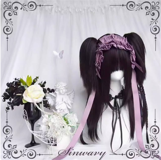 Dazzle Dance Black Lolita Wig