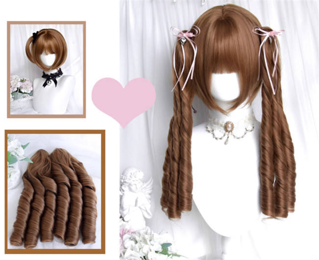Light Fairy Tale Golden Brown Lolita Wig
