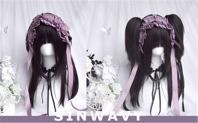 Dazzle Dance Black Lolita Wig