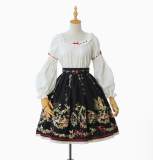 Fleurs et écho~ Sweet Lolita Blouse