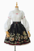 Fleurs et écho~ Lolita Skirt