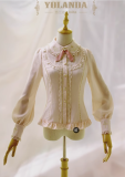 Yolanda -Benny's Herbology- College Style Lolita Embroidery Blouse