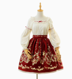 Fleurs et écho~ Sweet Lolita Blouse