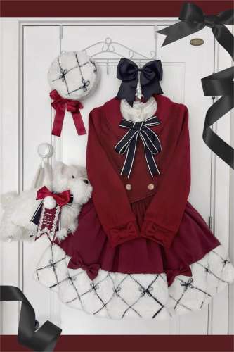 LeMiroir Winter Solstice Festival Lolita Skirt,Hat