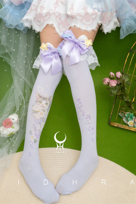 Yidhra Animal Garden Lolita High Socks