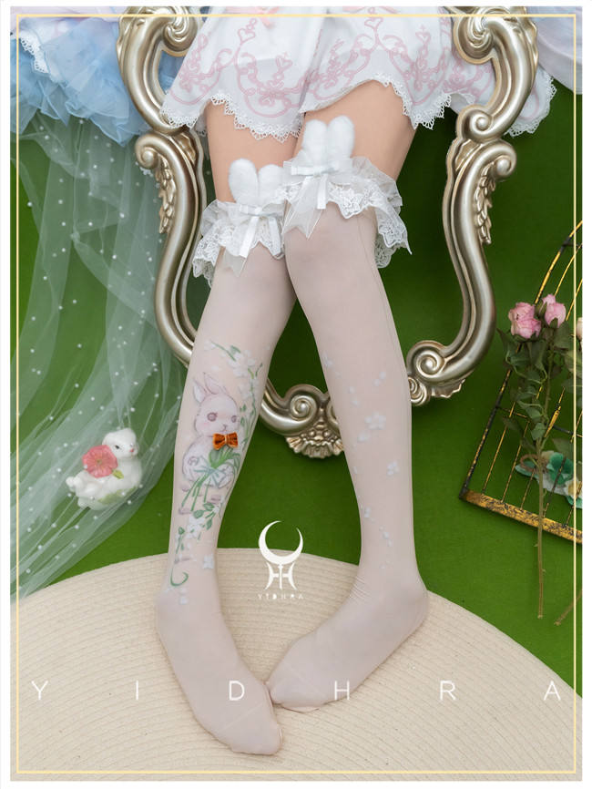 Yidhra Animal Garden Lolita High Socks