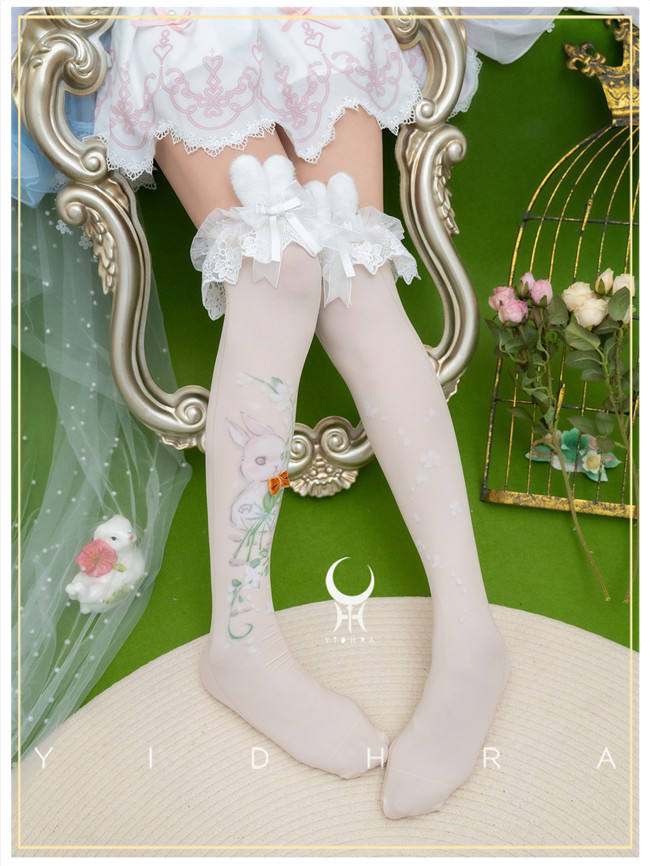 Yidhra Animal Garden Lolita High Socks