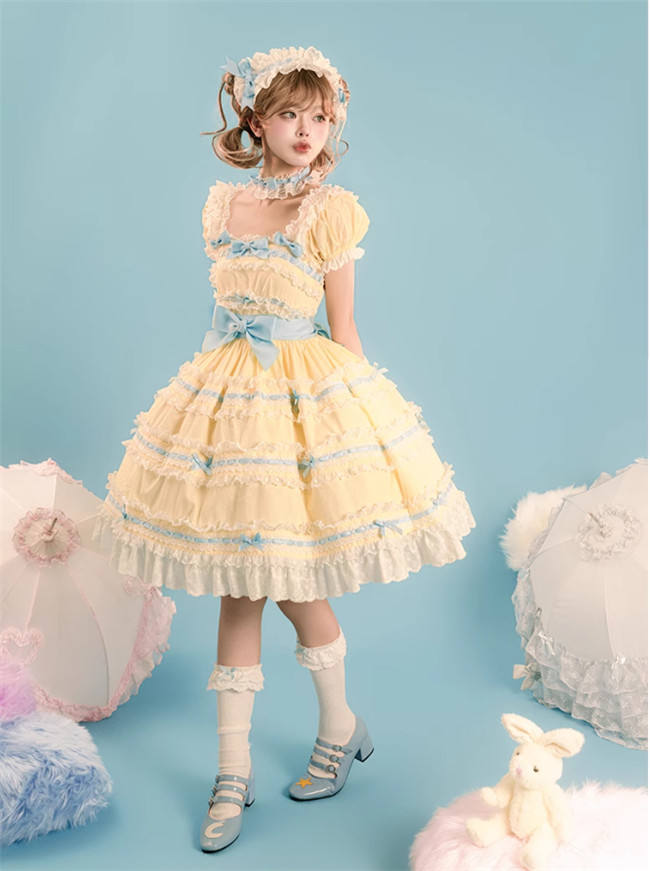 Love Ice Cream Summer Plus Size Lolita Dress