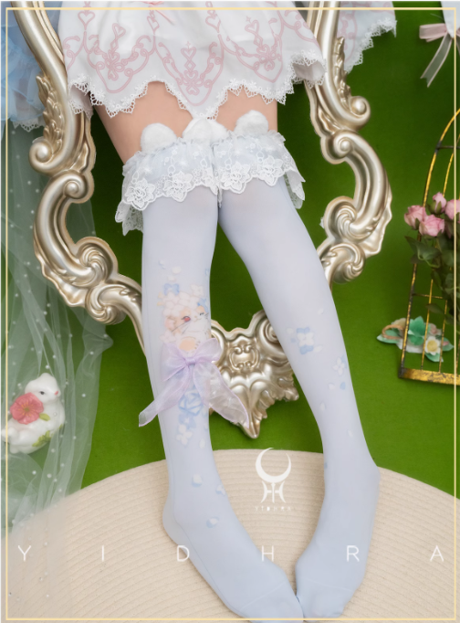 Yidhra Animal Garden Lolita High Socks