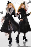 Lady of Darkness Black Gothic Long Coat