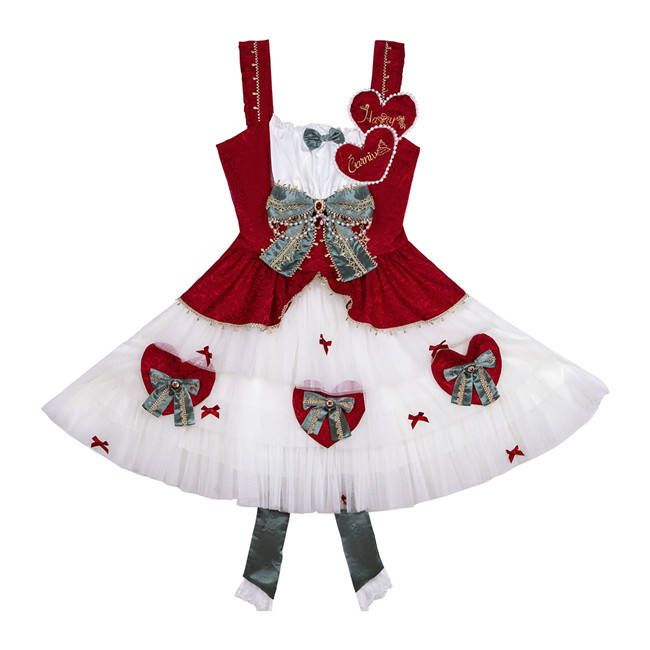Winter Carnival Christmas Lolita Dress and Top