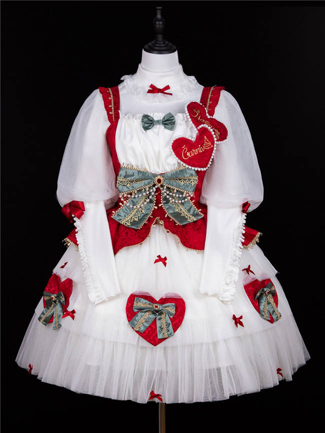 Winter Carnival Christmas Lolita Dress and Top