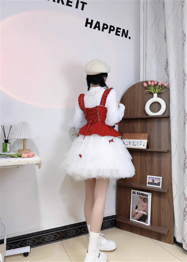 Winter Carnival Christmas Lolita Dress and Top