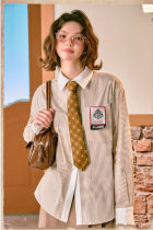 Kyouko & Harry Potter Co-signed Retro Necktie