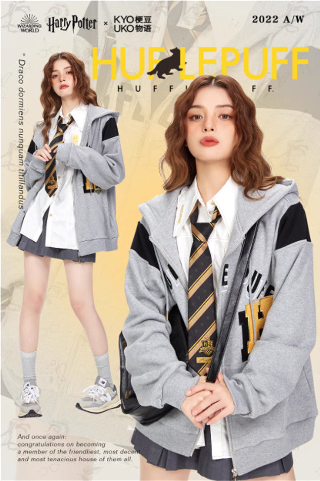 Kyouko & Harry Potter Co-signed Loose Hoodie Harry Potter Clothes